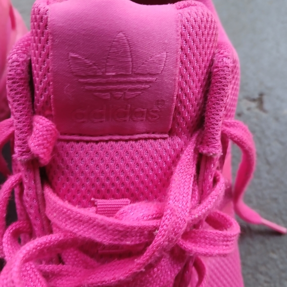 Adidas Women's Pink Athletic Shoes Size7 - Picture 6 of 6